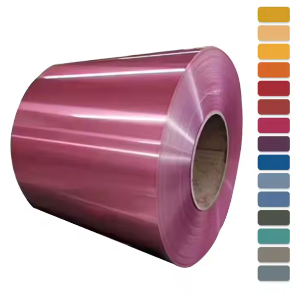 BIS Certificate PPGI Prepainted Galvanized Steel Coil For Roofing
