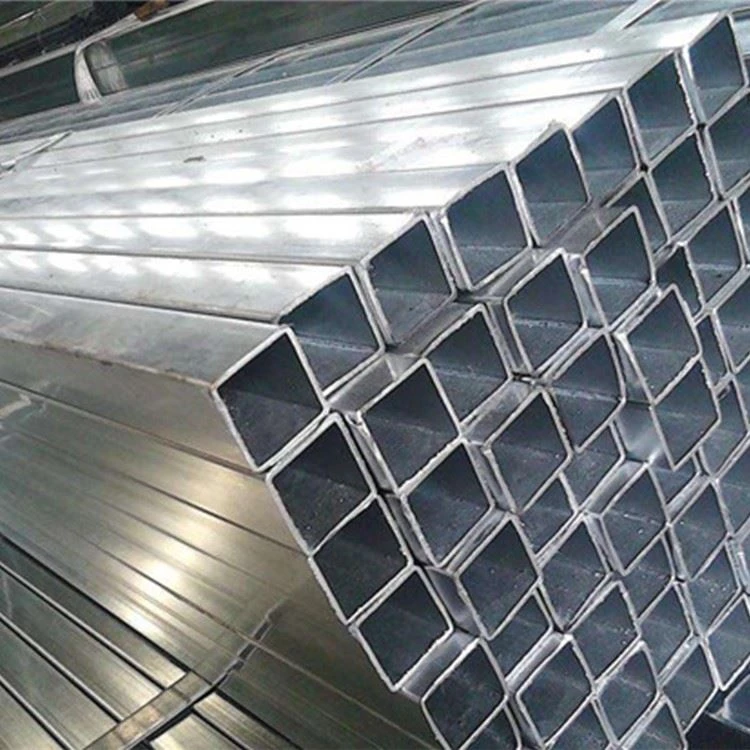 EN 10346 DX51D Square Steel Tube Metal Pipe