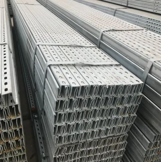 Hot Dipped Galvanized Strut Channel For HVAC Air Conditioner Mounting System high quality Hot Dipped Galvanized Strut Channel For HVAC Air Conditioner Mounting System high quality