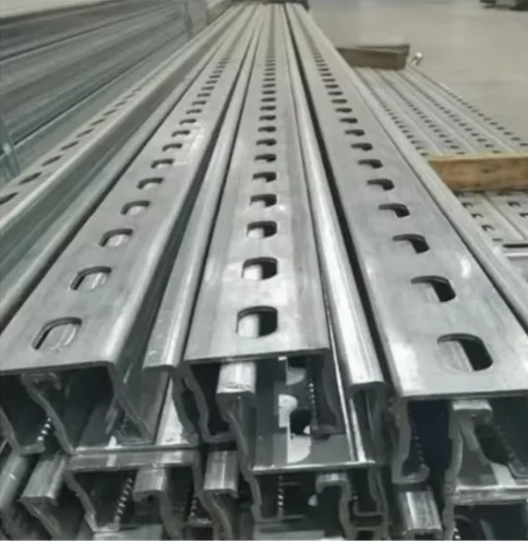 Hot Dipped Galvanized Strut Channel For HVAC Air Conditioner Mounting System factory Hot Dipped Galvanized Strut Channel For HVAC Air Conditioner Mounting System factory