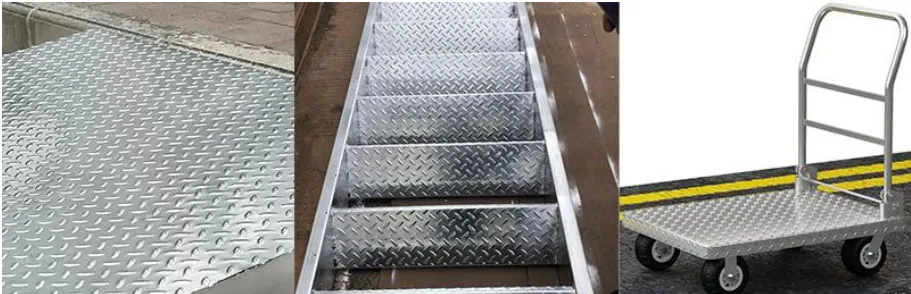 Galvanized Steel Checkered Plate Galvanized Steel Checkered Plate
