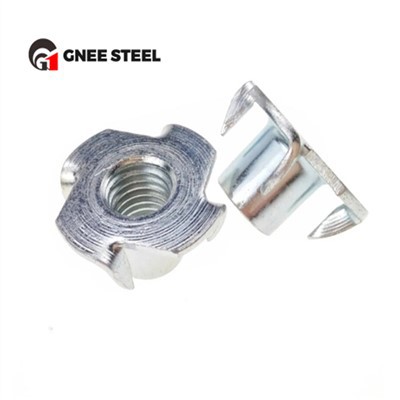 Galvanized T Tee Four Claw Nuts