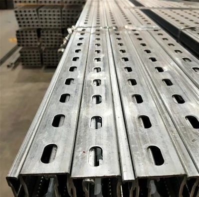 Hot Dipped Galvanized Strut Channel For HVAC Air Conditioner Mounting System